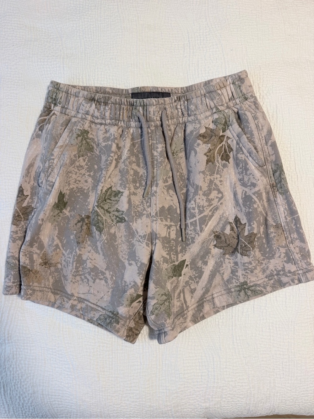 A&F camo shorts